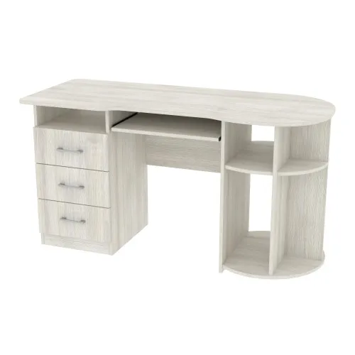 Стол письменный СКП-2 №11, Дуб Шамони Светлый, 1300/600/760