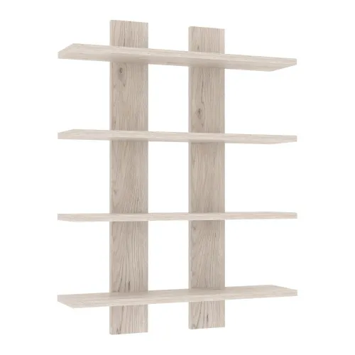 Полка навесная П-4, Самоа Дымчатый, 600/120/800