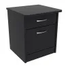 Тумба прикроватная Диана, Антрацит, 400/400/470