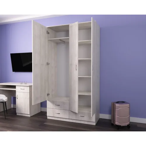 Прихожая ГКШ-8, Дуб Шамони Светлый, 1120/480/2100