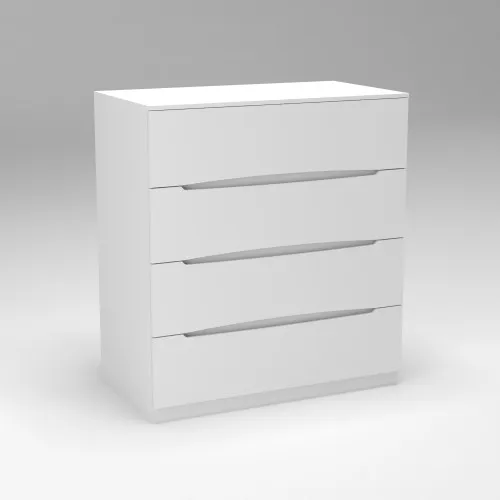 Комод Дельта №1, Білий, 1090/610/1200