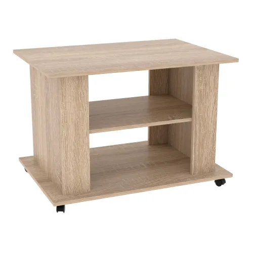 Стіл журнальний Квант №3, Дуб Сонома, 850/600/600