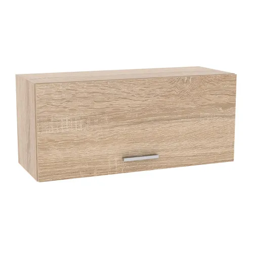 Полка навесная Н-11, Дуб Сонома, 820/318/360