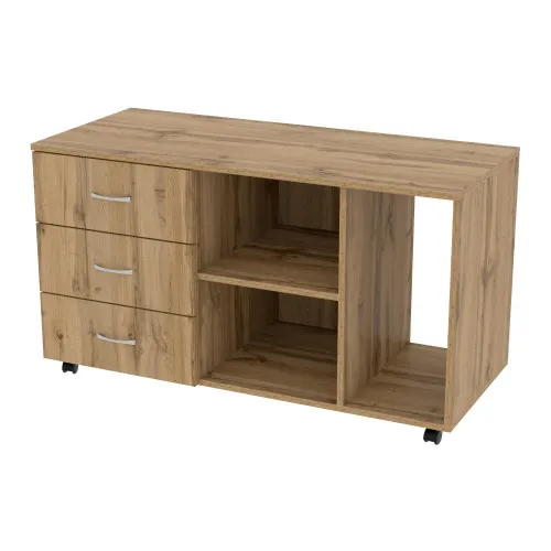 Тумба офисная ТМО-3, Дуб Аппалачи, 1100/480/620