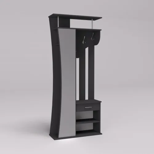 Прихожая Соло-8, Антрацит, 900/330/2100