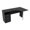 Стол угловой ОСК-2, Антрацит, 1500/900/760