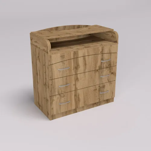 Комод пеленальный №2, Дуб Аппалачи, 864/465/916