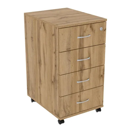 Тумба офисная ТМ-1, Дуб Аппалачи, 400/520/750