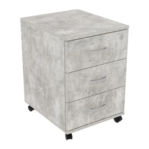 Тумба офисная ТМ-2, Бетон, 400/480/590
