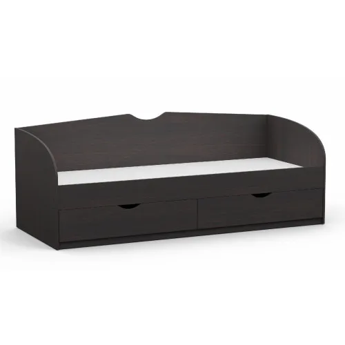 Кровать односпальная L-10, Венге Магия, 2030х934х766