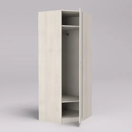 Тумба офисная F-2 угловая, Дуб Шамони Светлый, 800/800/2100