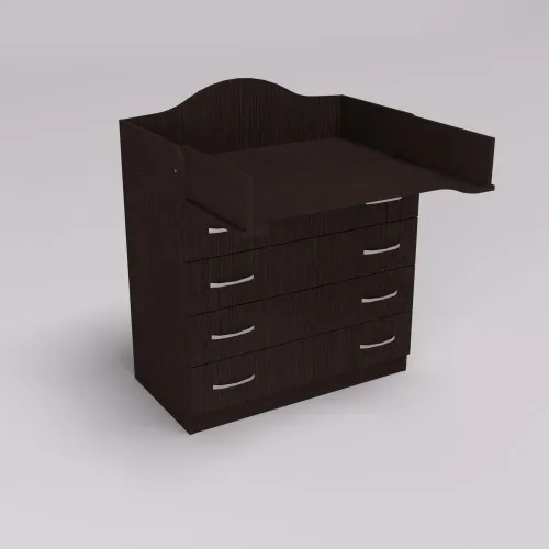 Комод пеленальный №1, Венге Магия, 864/465/1020