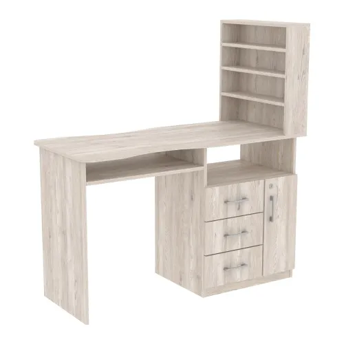 Стол маникюрный СМ-1, Самоа Дымчатый, 1230/550/1264