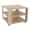 Стіл журнальний Квант №4, Дуб Сонома, 600/600/450