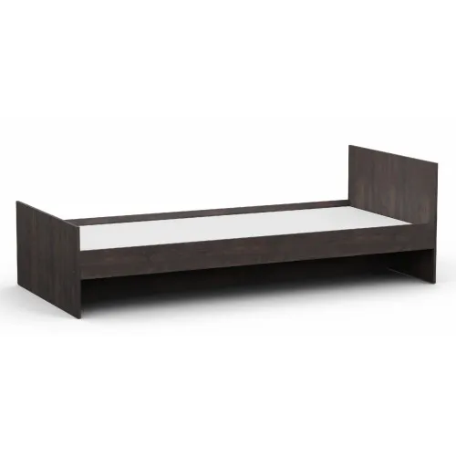 Кровать односпальная L-12, Дуб Конкордия, 2032х932х650