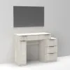 Стол туалетный Трюмо Кристалл, Дуб Шамони Светлый, 1200/452/847