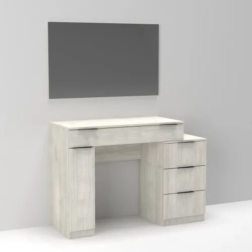 Стол туалетный Трюмо Кристалл, Дуб Шамони Светлый, 1200/452/847