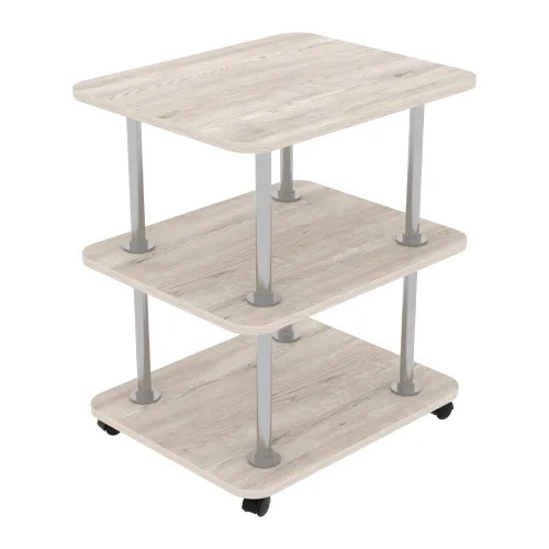 Тумба мобільна ТМ-4, Самоа Димчастий, 550/450/700