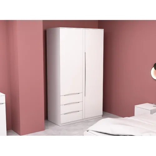 Шкаф Дельта 1, Белый, 1200х550х2100