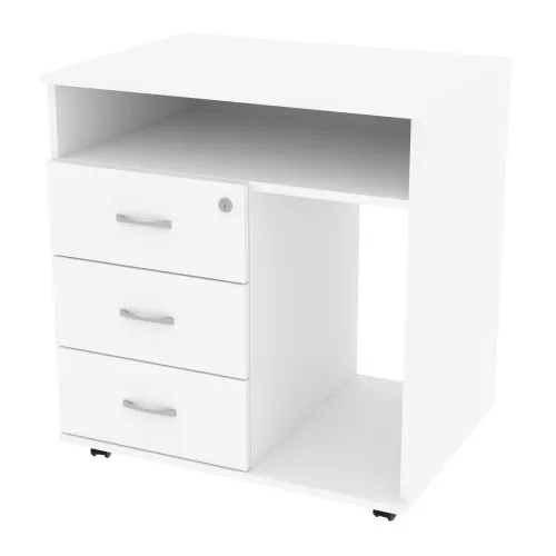 Тумба офисная ТМО-4, Белый, 700/520/760