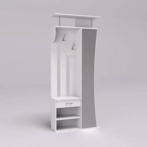 Прихожая Соло-8, Белый, 900/330/2100