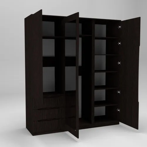 Шкаф Дельта 2, Венге Магия, 1800х550х2100