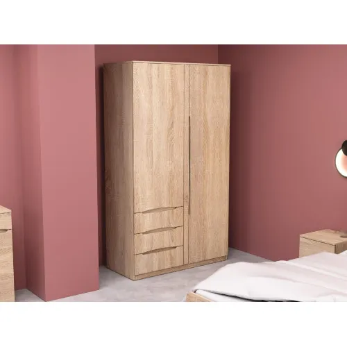 Шкаф Дельта 1, Дуб Сонома, 1200х550х2100