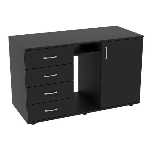 Тумба офисная Лидер, Антрацит, 1100/480/650