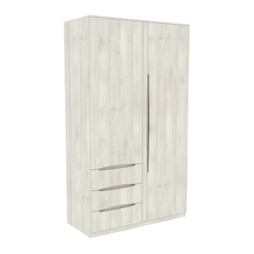 Шкаф Дельта 1, Дуб Шамони Светлый, 1200х550х2100