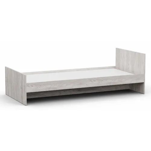 Кровать односпальная L-12, Самоа Дымчатый, 2032х932х650