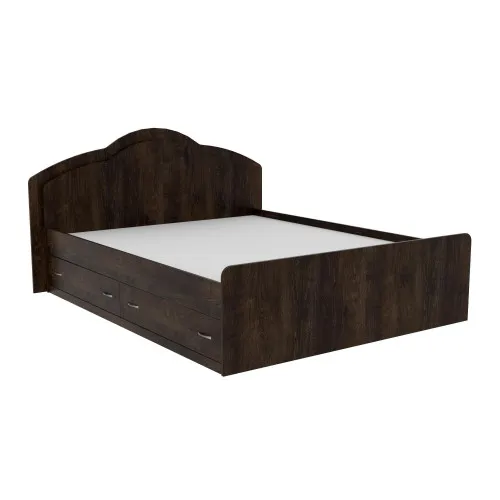 Кровать Диана двуспальная с 2-мя ящиками, Дуб Конкордия, 2048х1410х1030