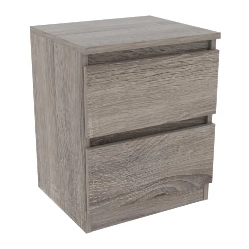 Тумба прикроватная V-4, Дуб Сонома Трюфель, 400/350/500