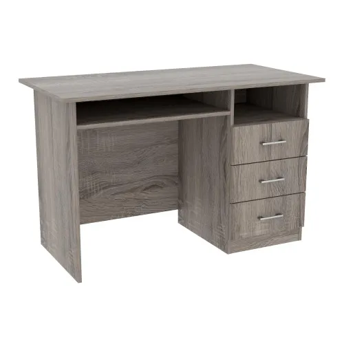 Стол офисный ОСП-2, Дуб Сонома Трюфель, 1200/600/760