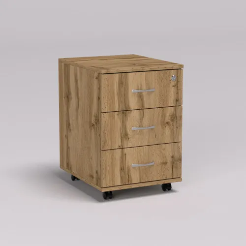 Тумба офисная ТМ-2, Дуб Аппалачи, 400/480/590