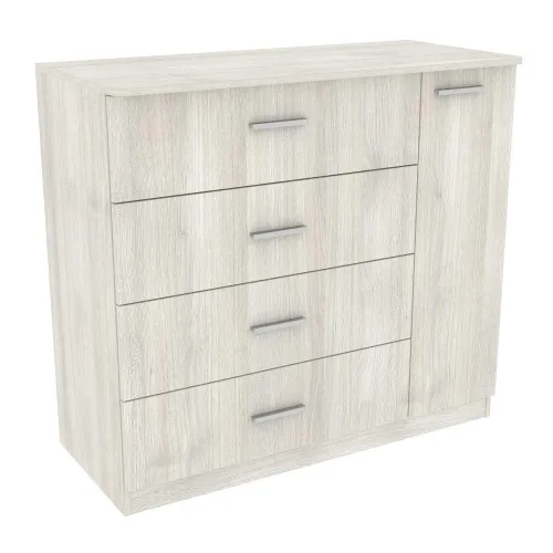 Комод Сабрина №2, Дуб Шамони Светлый, 1100/500/1000
