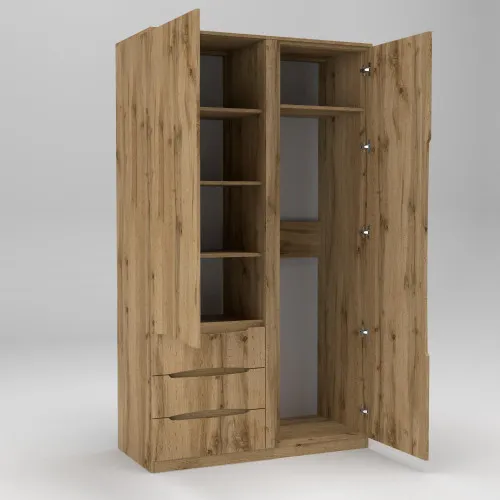 Шкаф Дельта 1, Дуб Аппалачи, 1200х550х2100