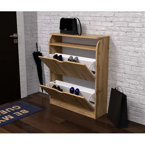 Тумба для обуви №1, Дуб Аппалачи, 800/250/1000