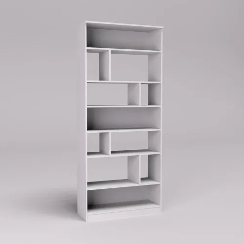 Стеллаж ОС-7, Белый, 900/350/2100