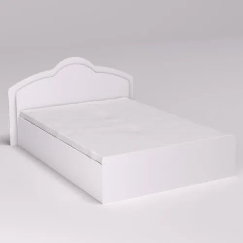 Кровать Диана двуспальная, Белый, 2048х1810х1030