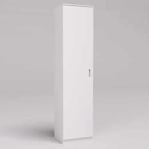 Шкаф офисный ОП-1, Белый, 500/520/2100