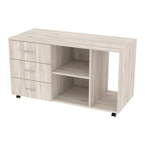 Тумба офисная ТМО-3, Самоа Дымчатый, 1100/480/620