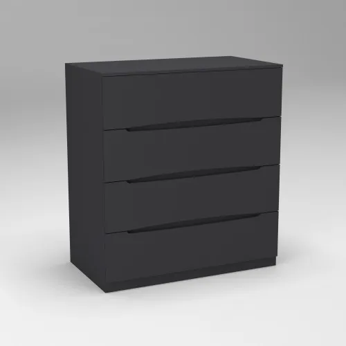 Комод Дельта №1, Антрацит, 1090/610/1200