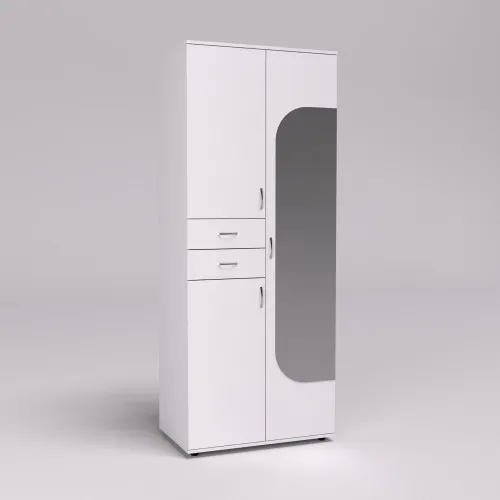 Прихожая ГКШ-2, Белый, 840/520/2100