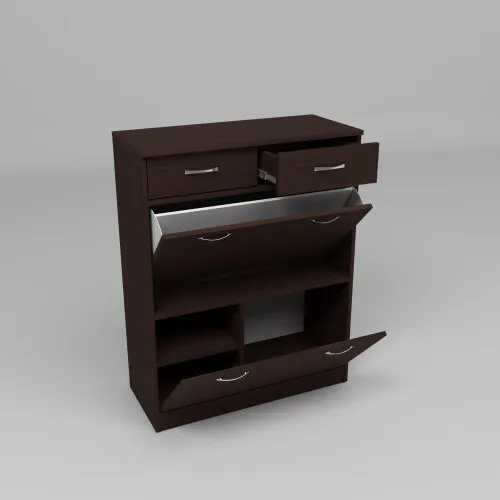 Тумба для обуви №4, Венге Магия, 800/350/1010