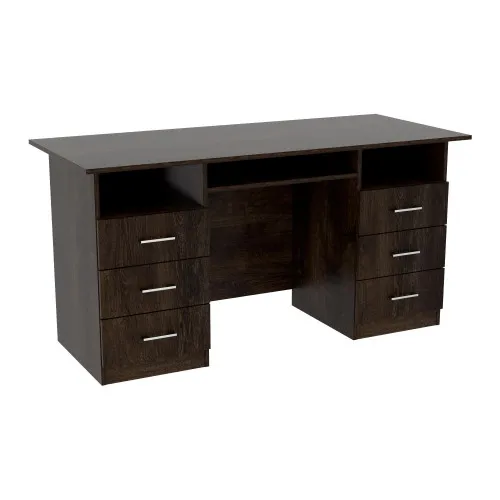 Стол офисный ОСП-4, Дуб Конкордия, 1500/600/760