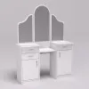 Стол туалетный Трюмо Диана, Белый, 1200/420/1630