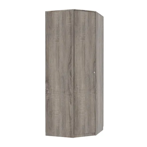 Тумба офисная F-2 угловая, Дуб Сонома Трюфель, 800/800/2100