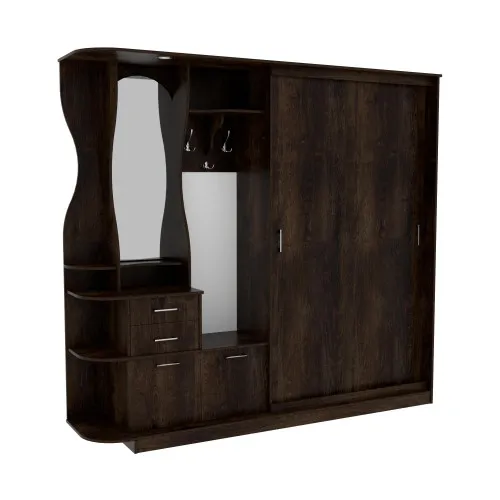 Прихожая Люкс-купе LUX, Дуб Конкордия, 2200/400/2100