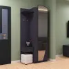 Прихожая Соло-1, Антрацит, 1000/400/2140