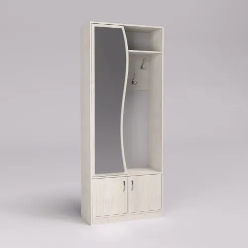 Прихожая ГКШ-3, Дуб Шамони Светлый, 840/350/2100